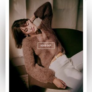 Sézane Lucy Jumper in Taupe